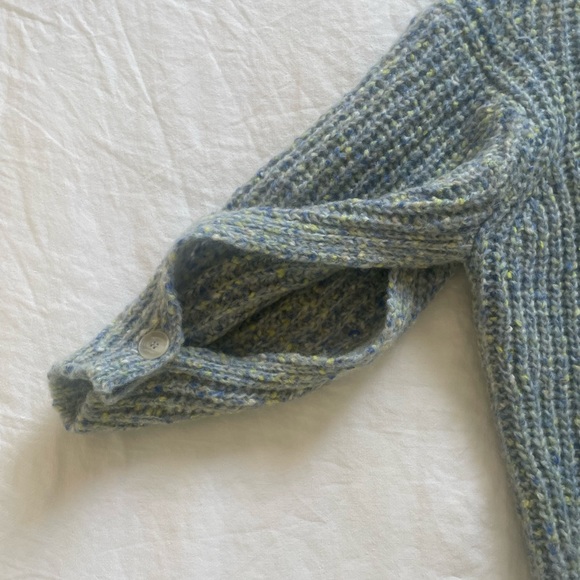 Rus Turquoise Knit Sweater - Picture 4 of 8